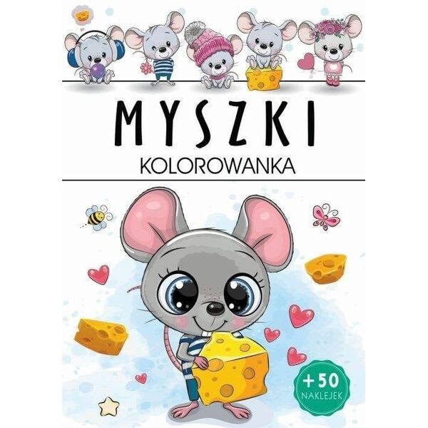 Myszki. Kolorowanka EDUKAMP