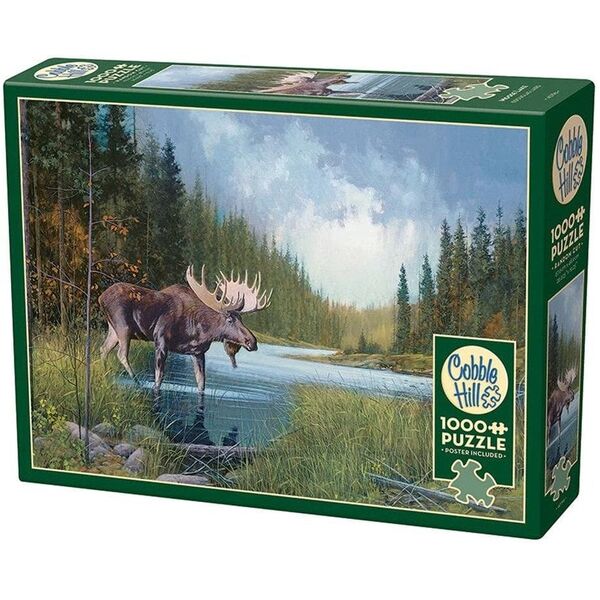 Puzzle 1000 Spacer nad rzeką G3 EDUKAMP