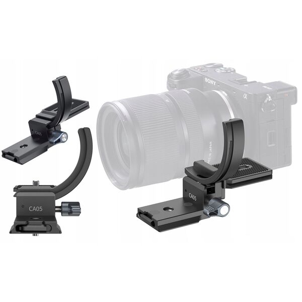 Uchwyt Statyw Statywowy Obrót Pion Poziom Arca Swiss 1/4 3/8 Obiektyw 75mm / Ca05