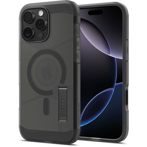 Spigen Tough Armor MAG Case for iPhone 16 Pro Max Black