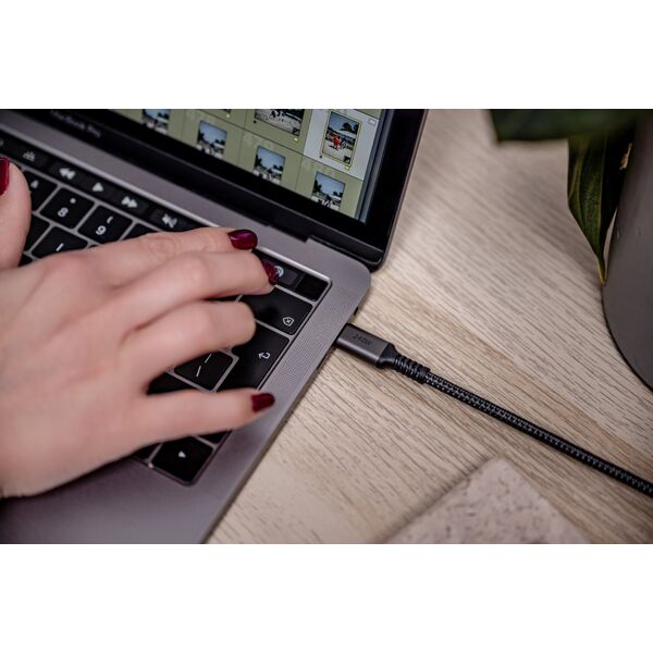 NEWELL NL4441 Kabel przewód USB-C - USB-C 240 W - 2 m grafitowy
