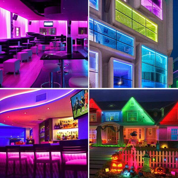 LIGHT4ME DECO BAR 8 RGBW listwa oświetleniowa wall washer 9x4W LED pilot bezprzewodowy