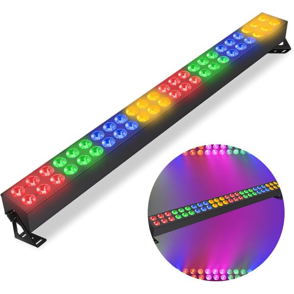 LIGHT4ME PIXEL BAR 48 RGBA listwa oświetleniowa oświetlenie sceniczne dekoracja światłem 48x3W LED