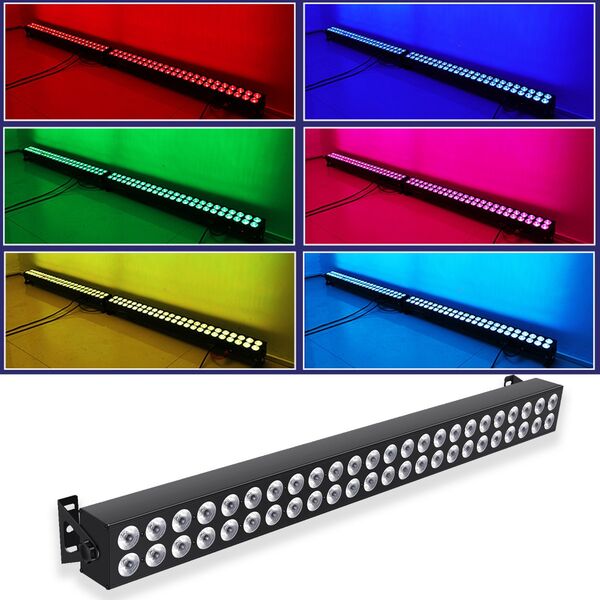 LIGHT4ME PIXEL BAR 48 RGBA listwa oświetleniowa oświetlenie sceniczne dekoracja światłem 48x3W LED