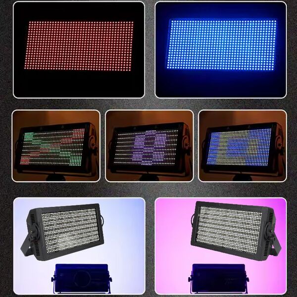 LIGHT4ME STROBE PANEL 1000 stroboskop oświetlenie sceniczne oświetlacz LED 672x0,2W RGB