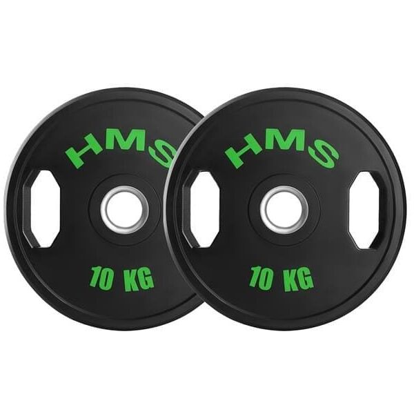 TOG10 2 x 10 KG TALERZ OLIMPIJSKI OGUMOWANY 2 x 10 KG HMS
