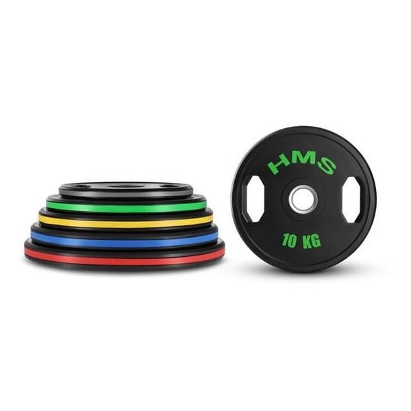 TOG10 2 x 10 KG TALERZ OLIMPIJSKI OGUMOWANY 2 x 10 KG HMS