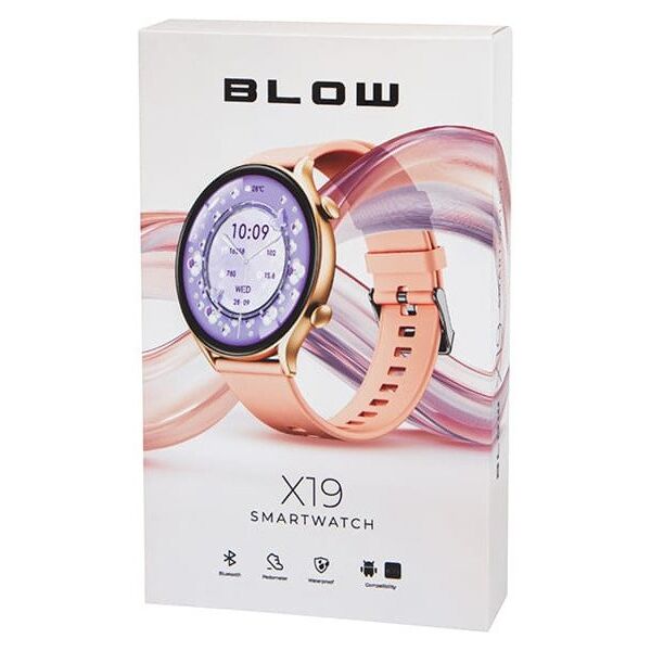 89-012# Smartwatch blow x19 różowy