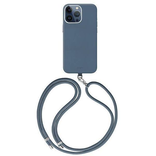 UNIQ etui Coehl Muse iPhone 15 Pro 6.1" Magnetic Charging niebieski/sapphire blue