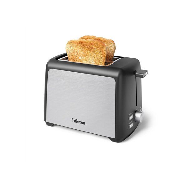 Tristar Toaster | BR-1058 | Power 800 W | Number of slots 2 | Housing material Plastic | Silver one size