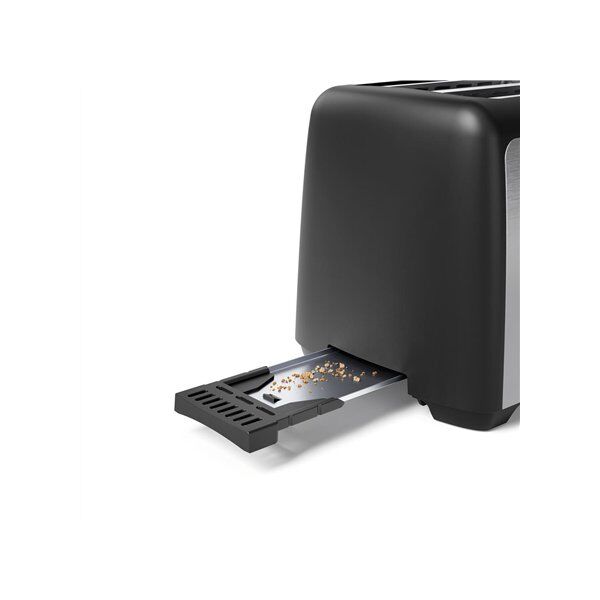 Tristar Toaster | BR-1058 | Power 800 W | Number of slots 2 | Housing material Plastic | Silver one size