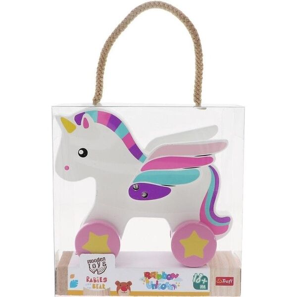 Zabawka drewniana - Rainbow Unicorn TREFL EDUKAMP