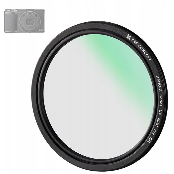 Φίλτρο Uv Nano-x Mrc K&f Concept Για Κάμερα Ricoh Gr Gr Ii Iii Iiix Hdf / Sku.2319