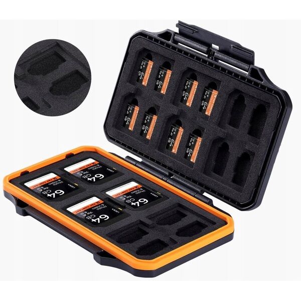 Σκληρή Θήκη Etui Κουτί για Κάρτες 36x Sd / Sdhc / Sdxc / Tf Micro Microsd / Kf31.106