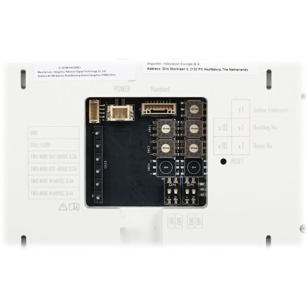 WIDEODOMOFON HIKVISION DS-KIS704EY-ACW2/Aluminium