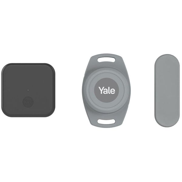 Yale Inteligentny sterownik do bram 1x Smart Opener , 1x Door Position Sensor, 2x Dodatkowy kabel, 2x Taśma instalacyjna