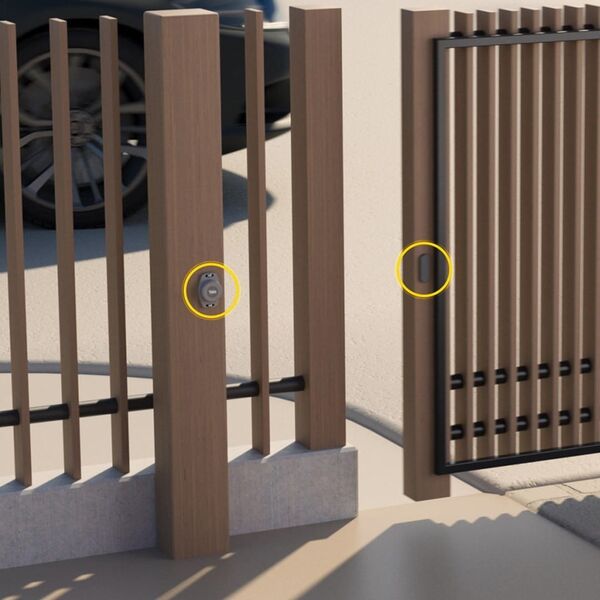Yale Inteligentny sterownik do garażu 1x Smart Opener , 1x Door Position Sensor, 1x Magnes, 2x Dodatkowy kabel, 2x Taśma instalacyjna