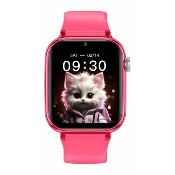 MaxCom FW59 Kiddo 4G Pink 4,7 cm (1.85") IPS 27 mm Cyfrowy 240 x 280 px Ekran dotykowy Różowy GPS