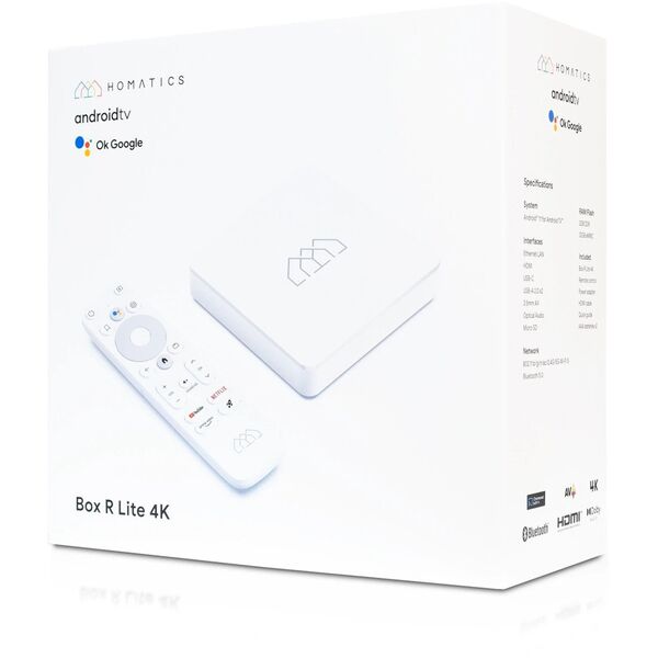 Odtwarzacz multimedialny Android SMART TV Homatics Box R Lite 4K
