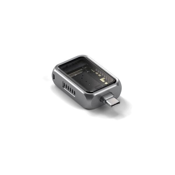 Satechi Mini NVMe SSD Enclosure - adapter USB-C do dysku NVME SSD 2230 (space gray)