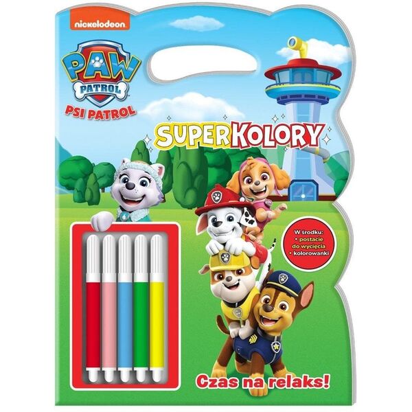 Psi Patrol. Superkolory. Czas na relaks