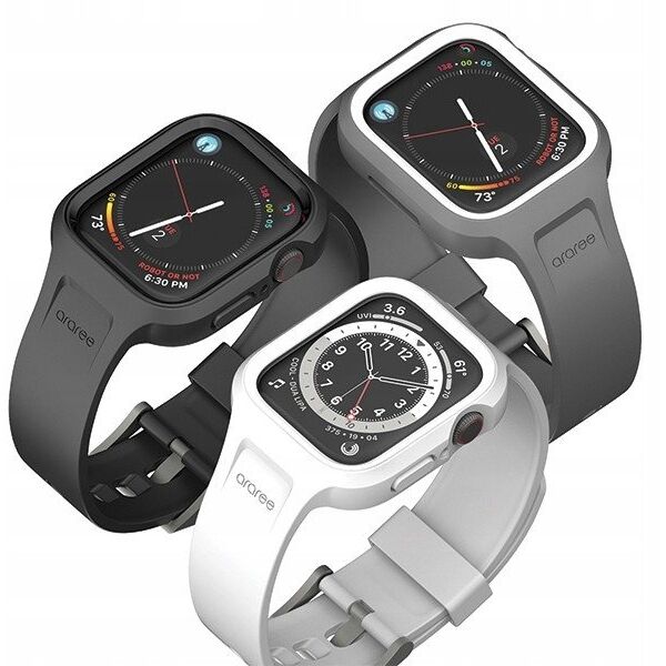 Sourcing Araree case with Duple Pro Apple Watch strap 40/41mm white/white AR70-01867B