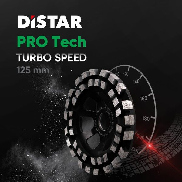 Δίσκος Κύπελλο DISTAR PRO TECH 125 x 22,23mm