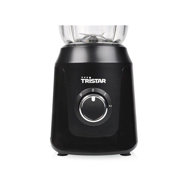 Tristar BL-4482 μπλέντερ 1 l Μπλέντερ με λειτουργία μαγειρέματος 350 W Μαύρο, Διαφανές