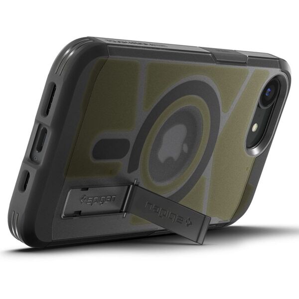 Θήκη Spigen Tough Armor Mag MagSafe Apple iPhone 16e Frost Black