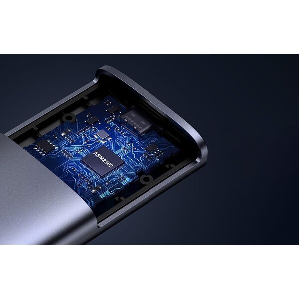 Θήκη για δίσκο SSD M.2 NVMe UGREEN CM767 USB-C 3.2 S.M.A.R.T, Αυτόματος Ύπνος, TRIM