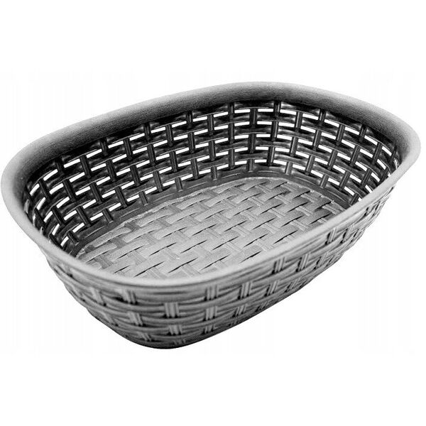 Καλάθι 2 lt RATTAN - γκρι 255x170x73 mm