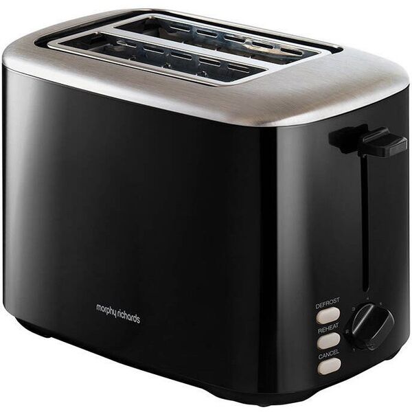 Morphy Richards 222064 φρυγανιέρα 7 2 φέτες 800 W Μαύρο