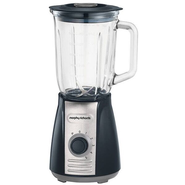 Morphy Richards 403010 μπλέντερ 1,5 l Επιτραπέζιο μπλέντερ 400 W Γκρι, Διαφανές