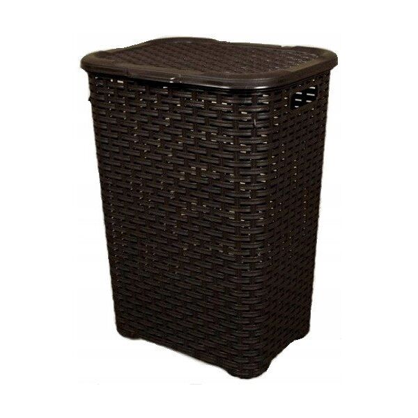 Καλάθι για ρούχα RATTAN 45l-καφέ 400x316x550