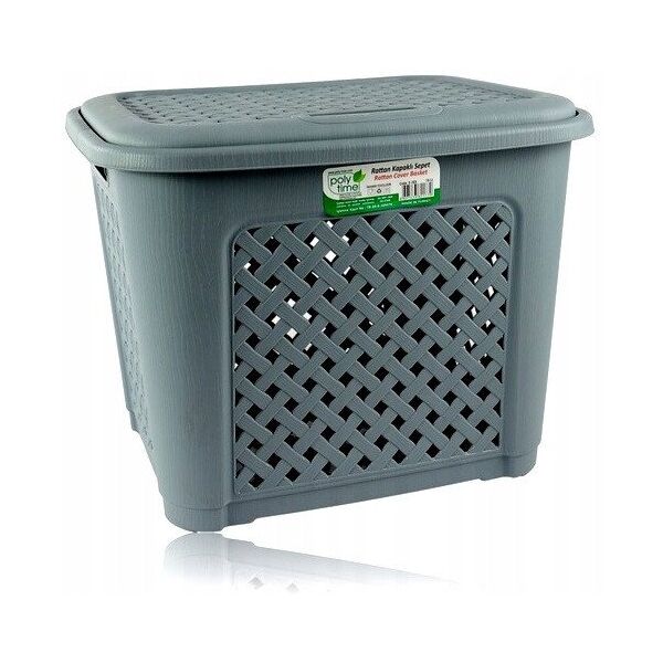 Καλάθι RATTAN 19L γκρι 28x36x28cm