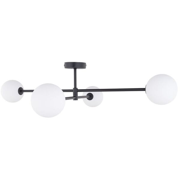 Φωτιστικό οροφής Tk Lighting Sarius 4735 4x6W G9 μαύρο/λευκό