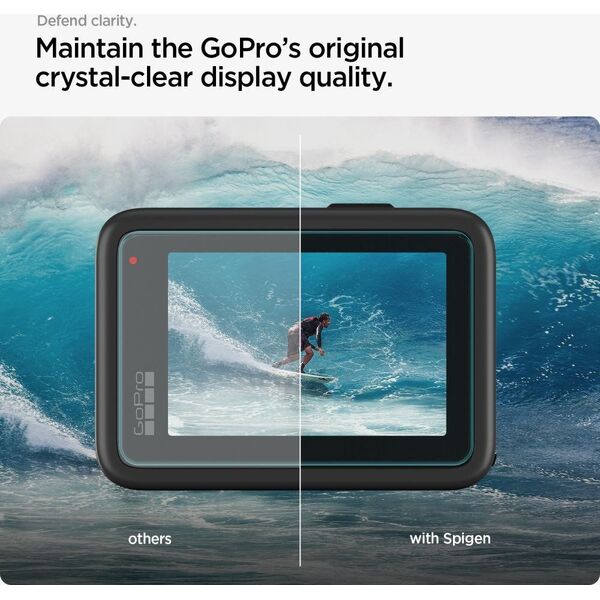 ΣΚΛΗΡΥΜΕΝΟ ΓΥΑΛΙ SPIGEN GLAS.TR SLIM 2-SET GOPRO HERO 13 ΔΙΑΦΑΝΕΣ