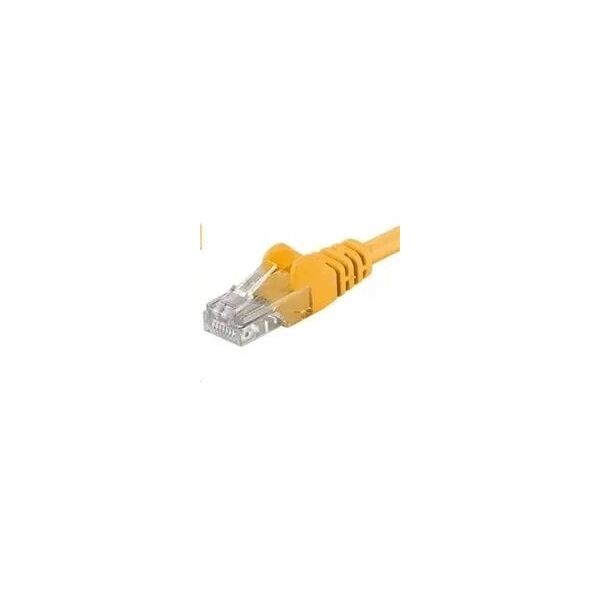 PremiumCord PREMIUMCORD Καλώδιο Patch UTP RJ45-RJ45 CAT5e 20m κίτρινο