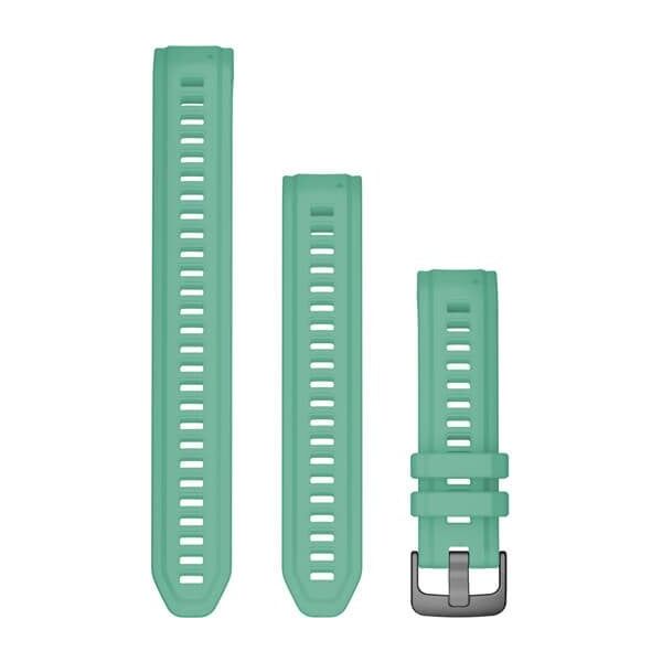 Garmin Silicone Wrist Strap - Instinct 2S Series (Τυρκουάζ / Γκρι αγκράφα) (010-13104-02) 10330990 753759279004