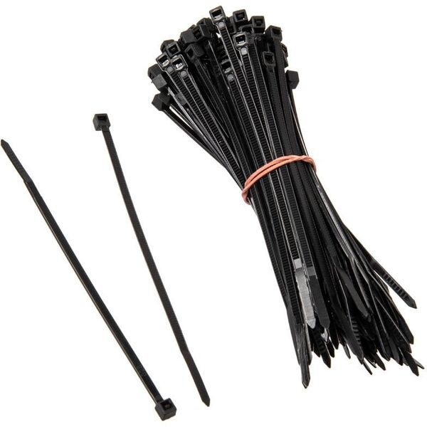 Δεματικά Καλωδίων Kolink Kolink Μαύρο PA 66 Πλαστικό - 2.5mm x 100mm - Συσκευασία 100 τεμαχίων