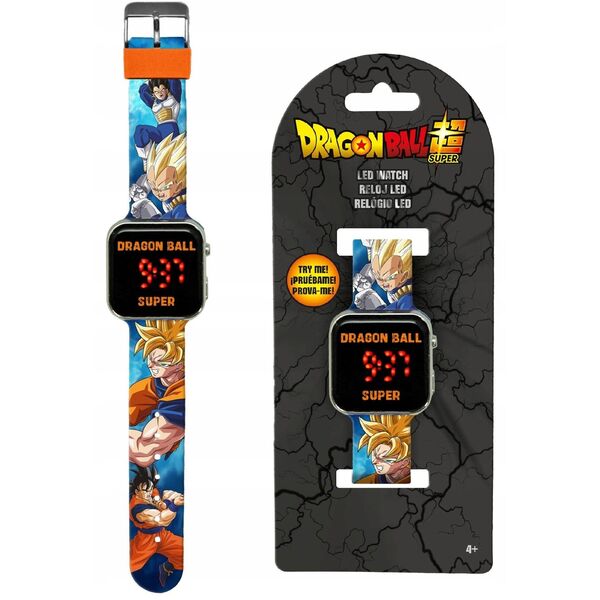 Ρολόι LED με ημερολόγιο Dragon Ball Z DB00003 Kids Euroswan