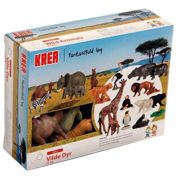 Ειδώλιο Tashka KREA Wild Animals 21 τεμ. 14036234 5707152020249