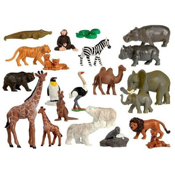 Ειδώλιο Tashka KREA Wild Animals 21 τεμ. 14036234 5707152020249