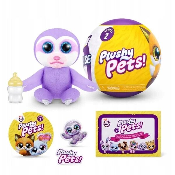 5SURPRISE 5 SURPRISE set of miniatures Plushy Pets, 2 series, assort., 77488GQ2
