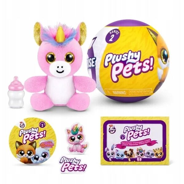 5SURPRISE 5 SURPRISE set of miniatures Plushy Pets, 2 series, assort., 77488GQ2
