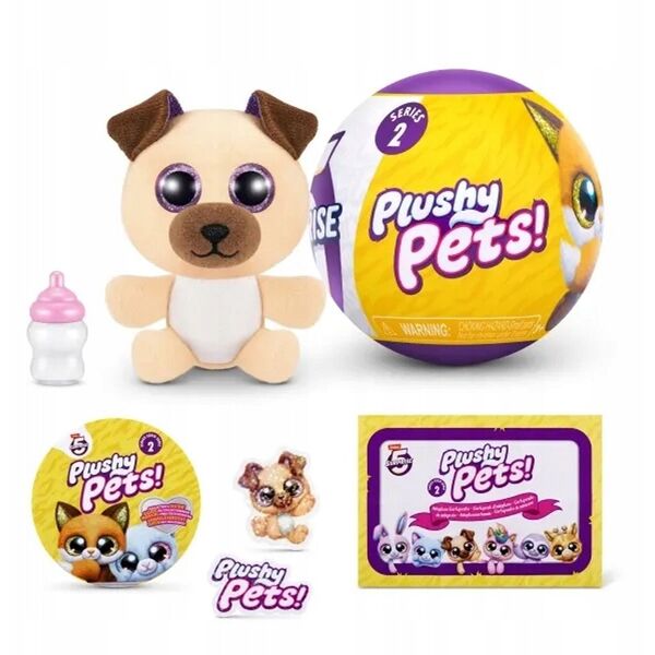 5SURPRISE 5 SURPRISE set of miniatures Plushy Pets, 2 series, assort., 77488GQ2
