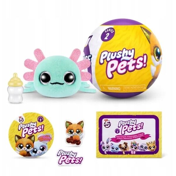 5SURPRISE 5 SURPRISE set of miniatures Plushy Pets, 2 series, assort., 77488GQ2