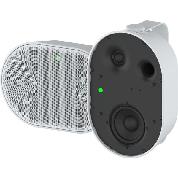 Kolumna Axis Axis C1110-E - IP ηχείο - για σύστημα PA - Ethernet, Fast Ethernet, PoE, PoE-Plus - δύο κατευθύνσεων - λευκό