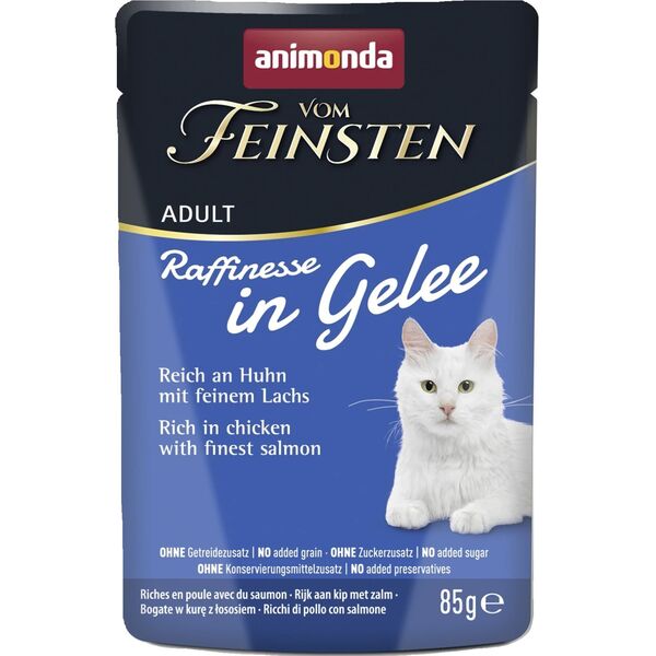 ANIMONDA ΚΟΤ 85g V.FEINSTEN RAFFINESSE ΚΟΤΟΠΟΥΛΟ ΜΕ ΣΟΛΟΜΟ σακουλάκι /24