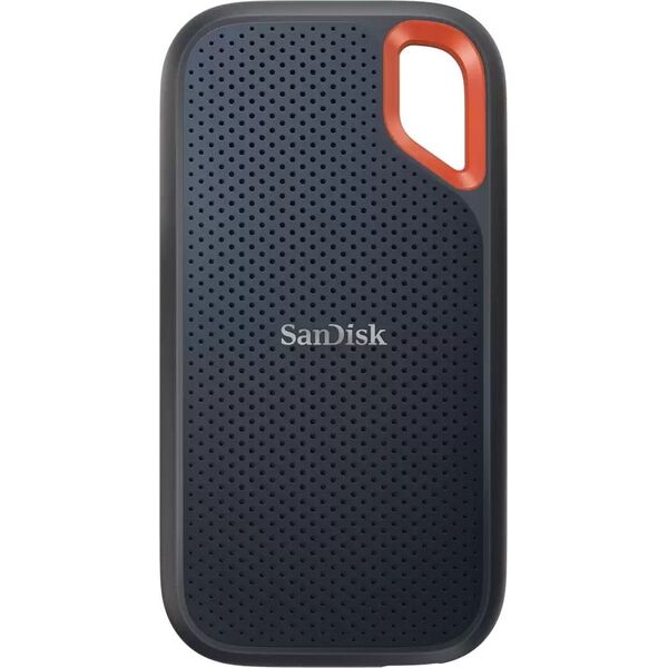 Dysk zewnętrzny SSD SanDisk Extreme Portable V2 8TB Czarno-pomarańczowy (SDSSDE61-8T00-G25)